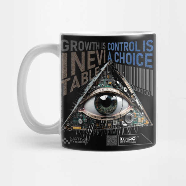 All-Seeing Eye (Black) | UndoSisyphus™ Dystechtopia™ Collection by UndoSisyphus