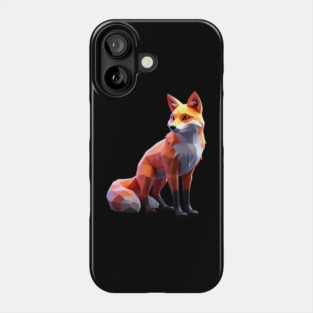 3D Fox Phone Case