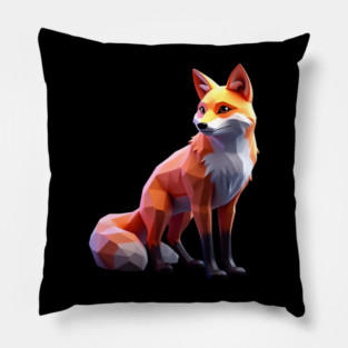 3D Fox Pillow