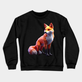 3D Fox Crewneck Sweatshirt