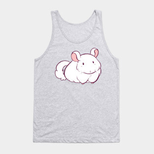 White Chinchilla Tank Top