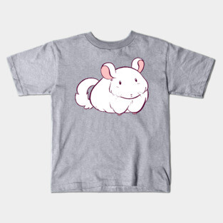 White Chinchilla Kids T-Shirt
