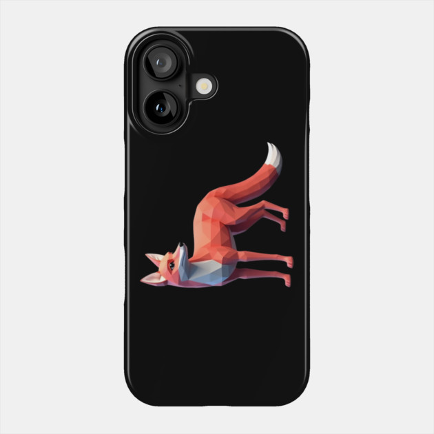 Red Fox 3D Phone Case by animegirlnft