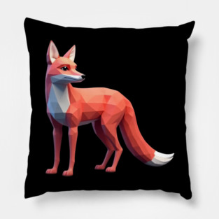 Red Fox 3D Pillow