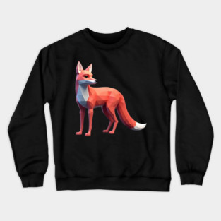 Red Fox 3D Crewneck Sweatshirt