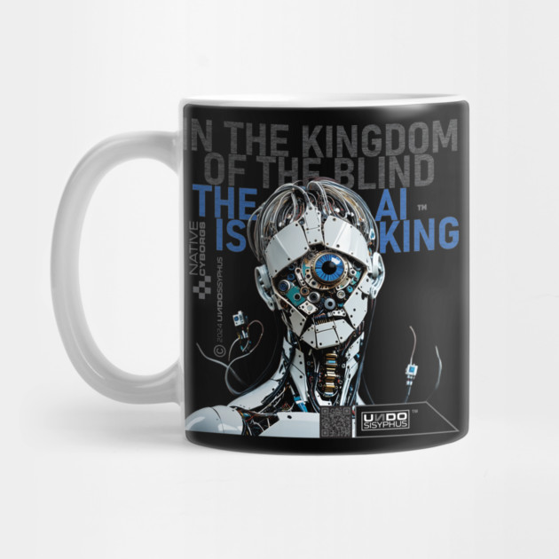 Cyclope AI (Black) | UndoSisyphus™ Dystechtopia™ Collection by UndoSisyphus