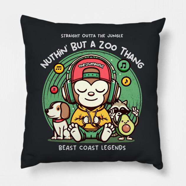 THE CHIMPONIC Pillow by Fabrik