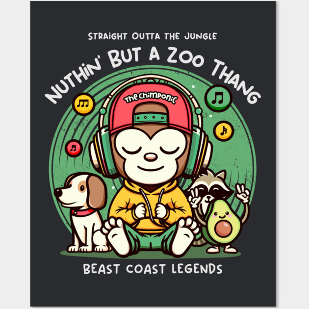 THE CHIMPONIC Wall Art by Fabrik