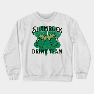 Shamrock Drink Team Crewneck Sweatshirt