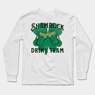 Shamrock Drink Team Long Sleeve T-Shirt