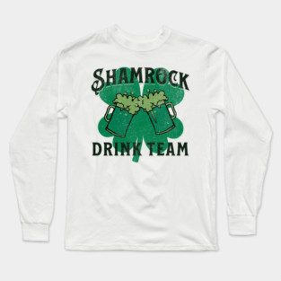 Shamrock Drink Team Long Sleeve T-Shirt