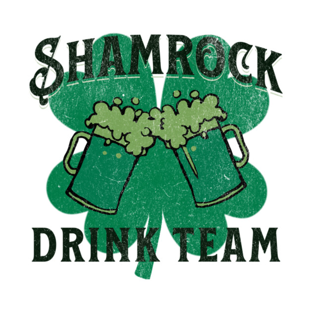 Shamrock Drink Team by DonWillisJrArt