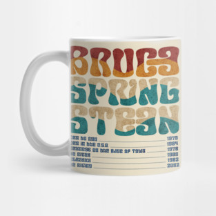 Bruce Springsteen Vintage Mug