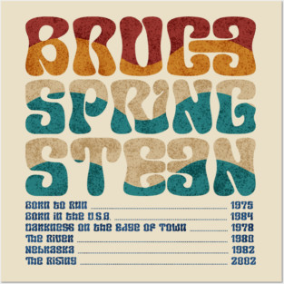 Bruce Springsteen Vintage Posters and Art