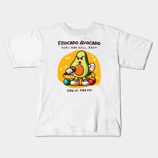 FITOCADO AVOCADO Kids T-Shirt by Fabrik