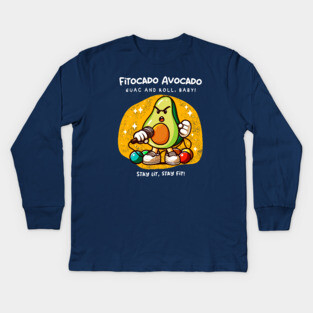 FITOCADO AVOCADO Kids Long Sleeve T-Shirt