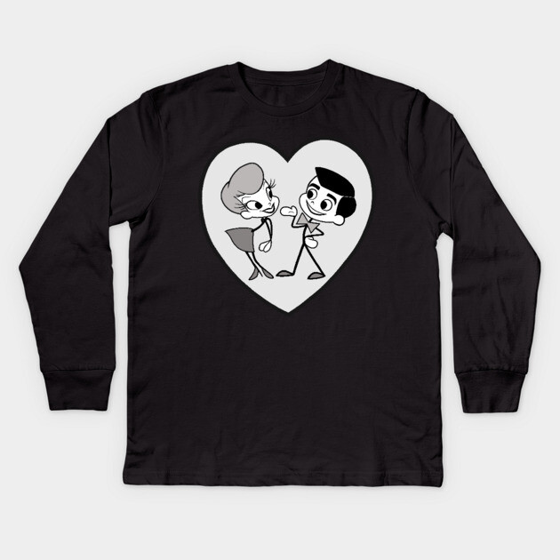 I Love I Love Lucy Kids Long Sleeve T-Shirt by JoTheZette