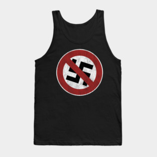 Vintage No Nazis Tank Top
