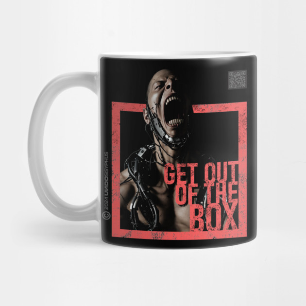 Get Out Of The Box (Black) | UndoSisyphus™ Dystechtopia™ Collection by UndoSisyphus