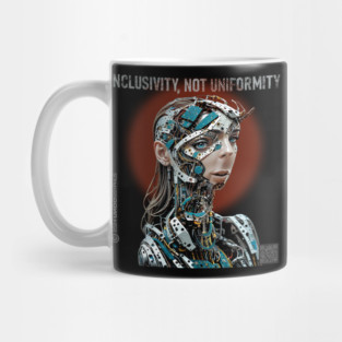 Inclusivity, Not Uniformity (Black) | UndoSisyphus™ Dystechtopia™ Collection Mug