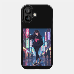 Dynamic Anime Vibes: A Journey of Color and Emotion Phone Case