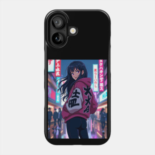 Dynamic Anime Vibes: A Journey of Color and Emotion Phone Case