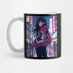 Dynamic Anime Vibes: A Journey of Color and Emotion Mug
