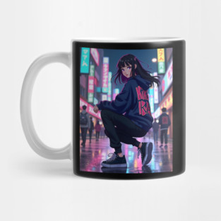 Dynamic Anime Vibes: A Journey of Color and Emotion Mug