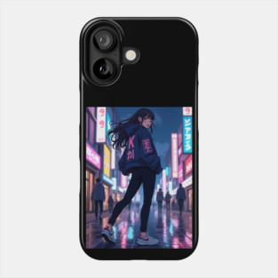 Dynamic Anime Vibes: A Journey of Color and Emotion Phone Case