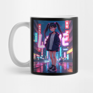 Dynamic Anime Vibes: A Journey of Color and Emotion Mug