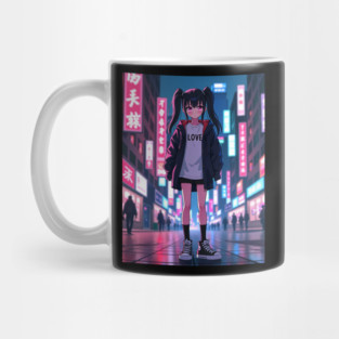 Dynamic Anime Vibes: A Journey of Color and Emotion Mug