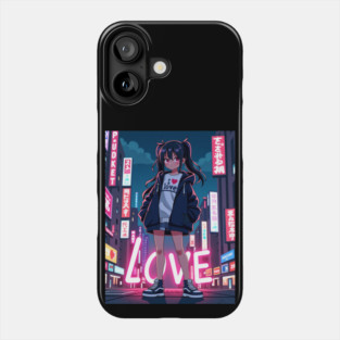 Dynamic Anime Vibes: A Journey of Color and Emotion Phone Case
