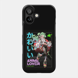 Dynamic Anime Vibes: A Journey of Color and Emotion Phone Case