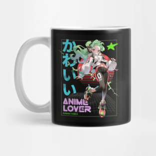 Dynamic Anime Vibes: A Journey of Color and Emotion Mug