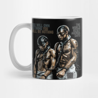The World Reset Agenda (Black) | UndoSisyphus™ Dystechtopia™ Collection Mug