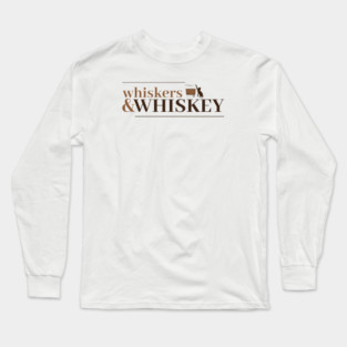 Whiskey and Whiskers Long Sleeve T-Shirt