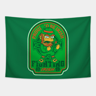 Fighting Irish for St. Paddy Tapestry