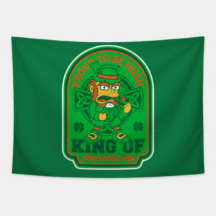 King of Shenanigans Tapestry