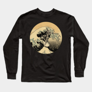 The Great Surfer off Kanagawa Long Sleeve T-Shirt