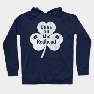 Dibs On The Redhead Vintage Hoodie