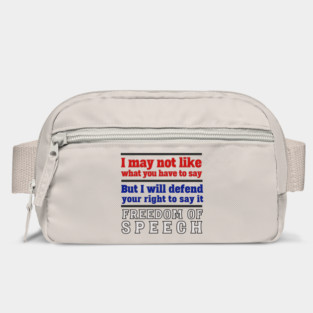 Freedom of Speech Bag