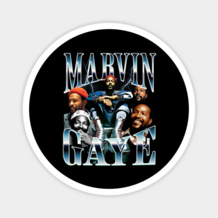 Marvin Gaye - Bootleg Design Magnet