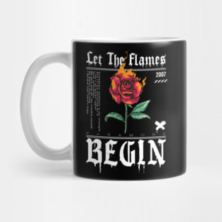 Let The Flames Begin Mug