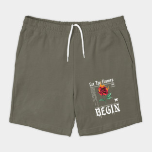 Let The Flames Begin Shorts