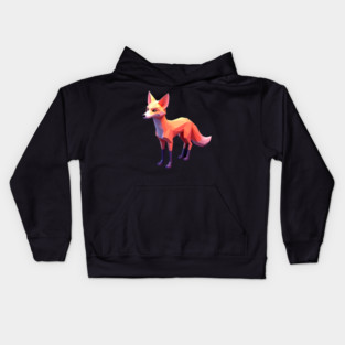 Red Fox Shiba Inu Kids Hoodie