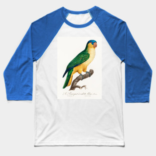Black Lored Parrot. Francois Levaillant Baseball T-Shirt