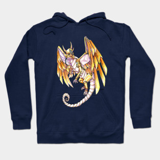 Golden Clockwork Dragon Hoodie