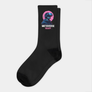 Metaverse Ready T-Shirt Socks