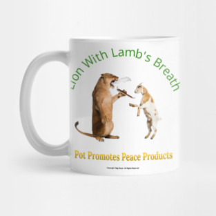 Lion With Lamb's Breath Mug