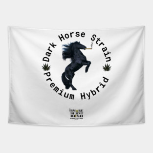 Dark Horse Strain Motif Tapestry
